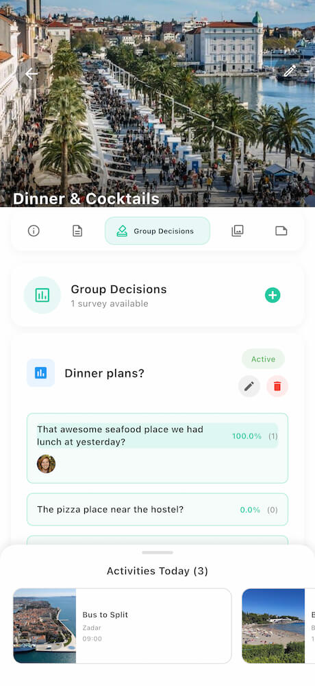 mobile screen